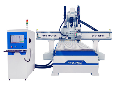 4x8 Linear自動換刀數(shù)控木工雕刻機出售