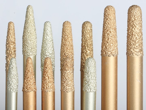 錐形鉆石3D大理石、花崗巖深浮雕鉆頭