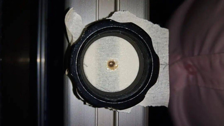 調(diào)整第三面鏡反射角度