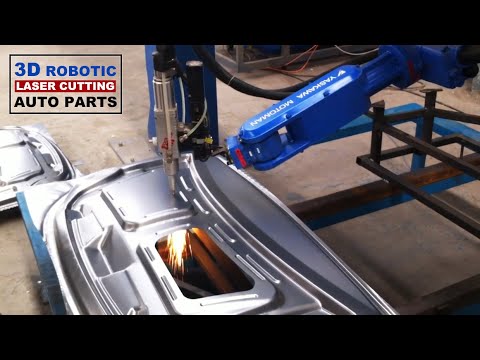 3D機(jī)器人光纖激光金屬切割機(jī)